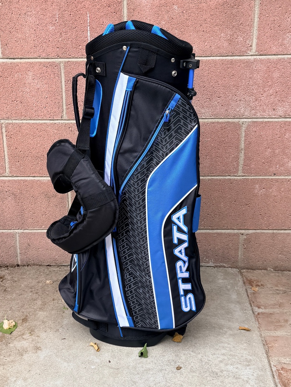 Strata Golf Stand Bag 7-Way Dual Strap Rain Cover